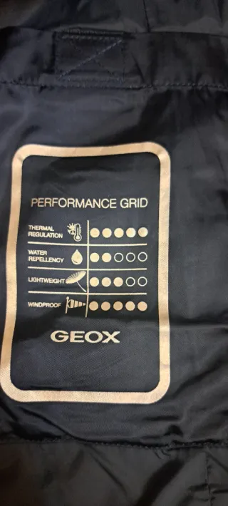 Piumino Geox donna blu