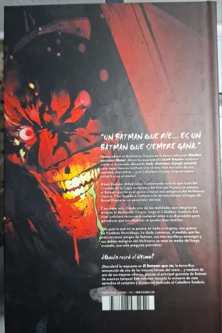 Cómics Marvel el Batman que ríe