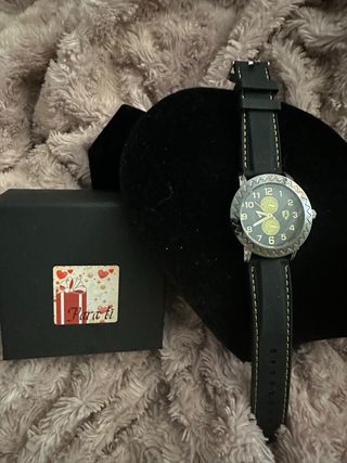 Reloj Caballero Negro y Verde