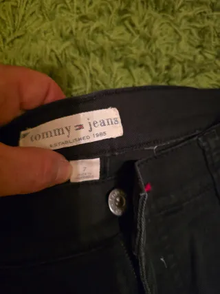 Pantaloni Tommy Hilfiger Neri