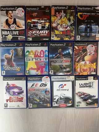 Lote Juegos PlayStation 2