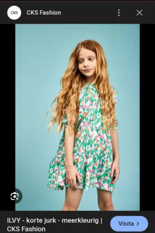 Vestito bimba CKS fantasia floreale