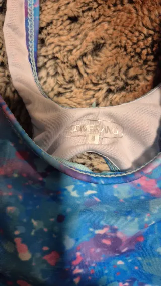 Bañador niña estampado galaxia