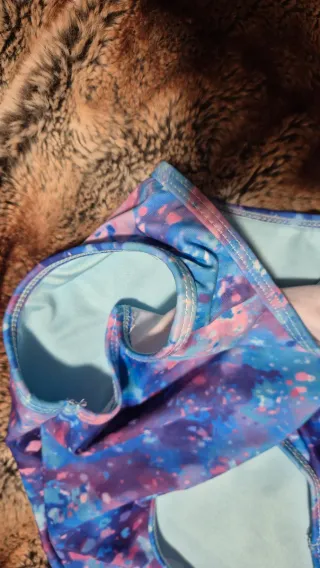 Bañador niña estampado galaxia