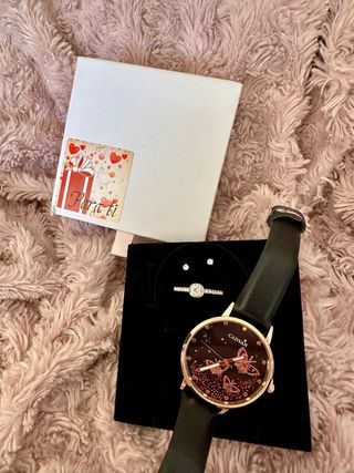 Reloj, Anillo y Pendientes CADVAN