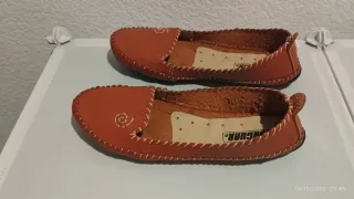 Balerinas de cuero artesanales hechas a mano Talla