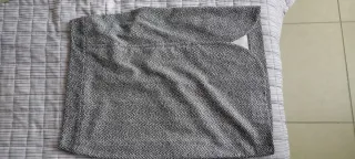 Lounguette elegante nero/bianco