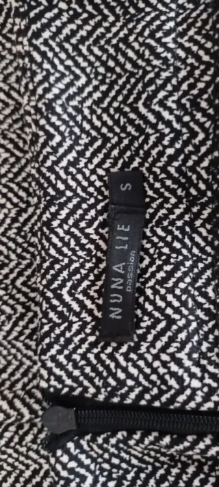 Lounguette elegante nero/bianco