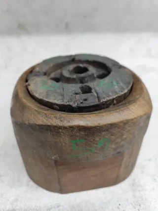 Molde de chapéu antigo madeira