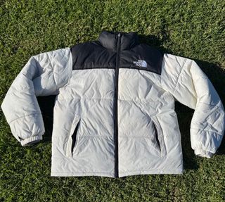 Giubbotto The North Face 700 Puffer Bianco Nero