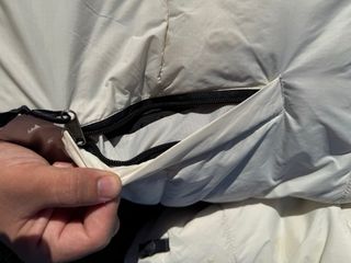 Giubbotto The North Face 700 Puffer Bianco Nero