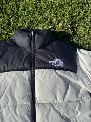 Giubbotto The North Face 700 Puffer Bianco Nero