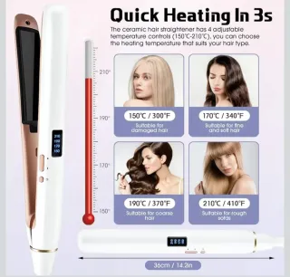 Plancha mini de Pelo Ceramic Slim, HyAdierTech