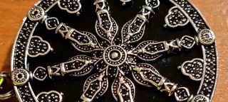 Colgante Rueda de la Fortuna Plata 925