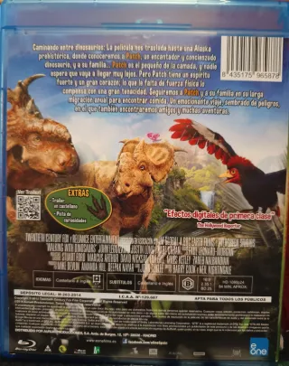 Blu-ray 3D Caminando entre Dinosaurios+Planeta Din