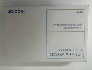 5 x Ivoclar e.max CAD LT BL4 C14