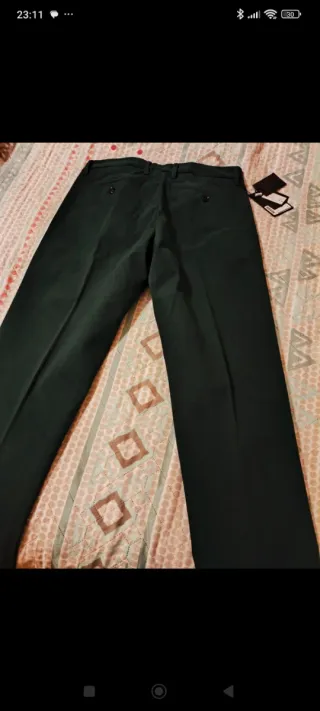 Liu Jo Pantalone Velluto Costine Verde