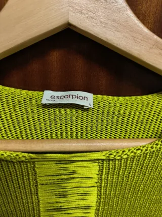 Jersey Escorpión verde y amarillo