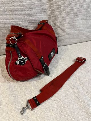 Bolso Kipling Bandolera Rojo