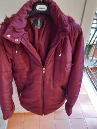Piumino Borgogna Taglia 50 Bonprix