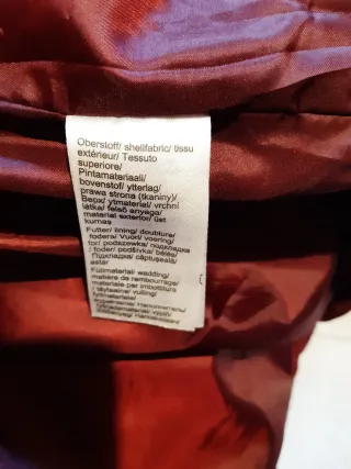 Piumino Borgogna Taglia 50 Bonprix