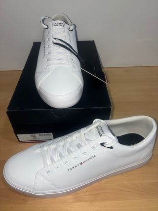 Scarpe Tommy Hilfiger bianche taglia 45