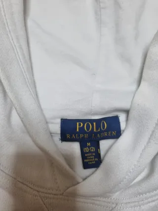 Felpa Polo Ralph Lauren XS Uomo Bianca