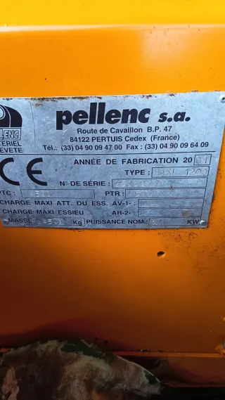 Buggy Pellenc MAXI 1200