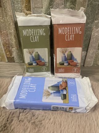 Set 3 Argille Modellabili Home Deco
