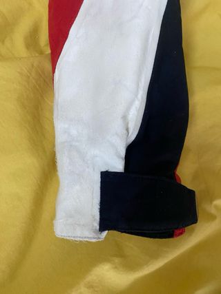 Chaqueta de nieve Tsunami roja y blanca