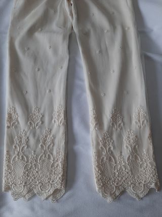 Traje de Comunión Blanco y Azul