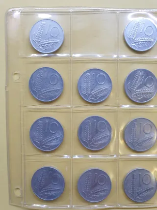 Collezione Monete 10 Lire