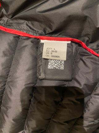 Piumino JOTT Nero Leggero Donna/Uomo