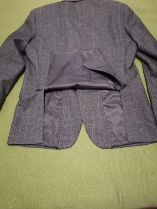 Giacca uomo grigia a quadri