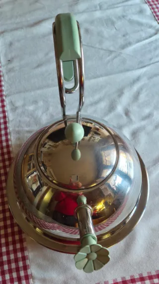 Bollitore Lagostina Intorni acciaio inox vintage