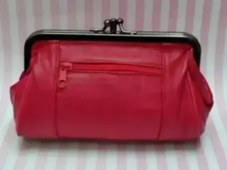 NOVEDAD! MONEDERO PIEL AUTÉNTICA UBRIQUE ROJO