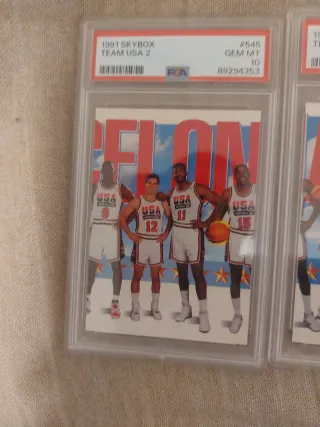 1991 Skybox Team USA #546 PSA 10