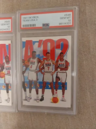 1991 Skybox Team USA #546 PSA 10