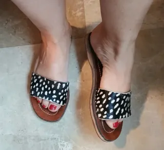 Sandalias Paka Piel Animal Print