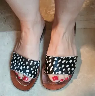 Sandalias Paka Piel Animal Print