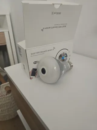Cámara Bombilla 360 VR HD Inalámbrica 360Eye