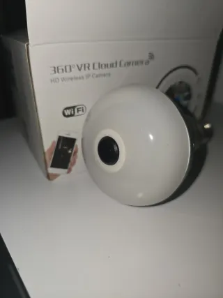 Cámara Bombilla 360 VR HD Inalámbrica 360Eye