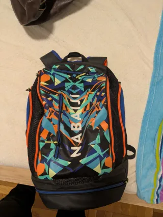 Mochila Natación Nabaiji Diseño Geométrico