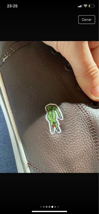 Botas Lacoste Piel Marrón