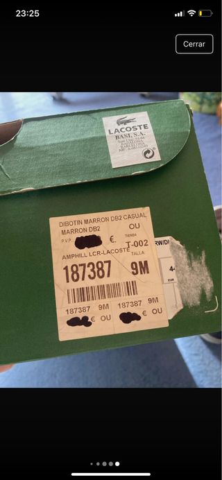 Botas Lacoste Piel Marrón