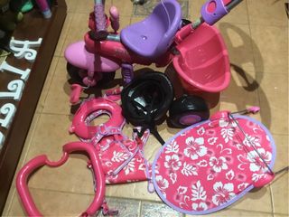 Triciclo evolutivo niña rosa y morado