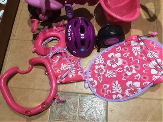 Triciclo evolutivo niña rosa y morado