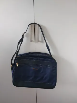Bolso de viaje bandolera Samsonite azul