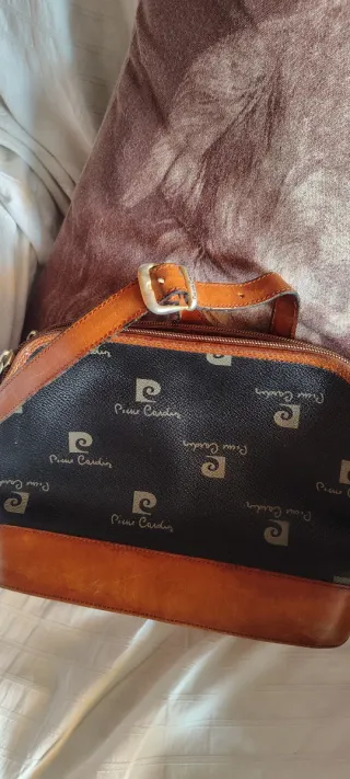 Bolso bandolera Pierre Cardin piel