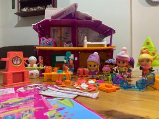 Lote Pin y Pon: Casa y Maletín Cabeza